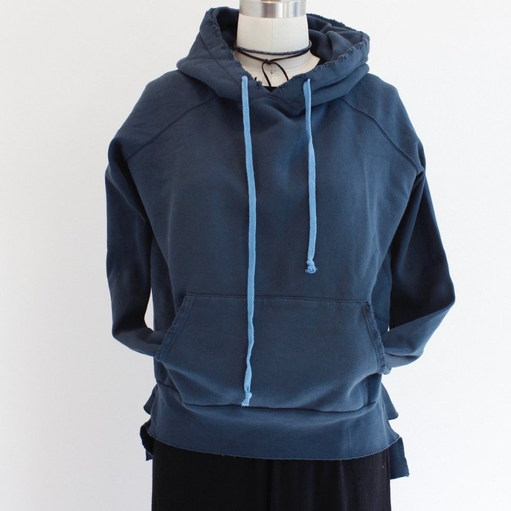 Frank & Eileen Tee Lab Pullover Hoodie Navy Sz S